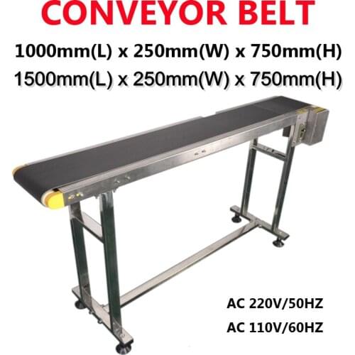 1500mm 1000mm Double Buffles Stainless Steel Bottle Conveyor Belt 120W for Food Inkjet Printer Fiber Laser Marking Machine