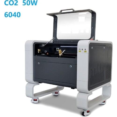 CO2 Machine 50W CO2 Laser Engraving Machine 4060 Laser Cutter for acrylic Paper Leather Cutter