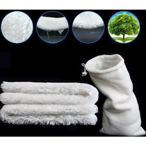 35x20cm Magic Fish Tank Filter Sock Bag Aquarium Sump Dry Wet Separation Filter Cotton Bag Aqaurium Filter Accessories