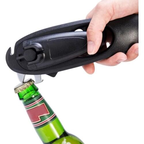 Multifunction Can Opener Handheld Manual Stainless Steel Can Opener Side Cut Manual Jar opener