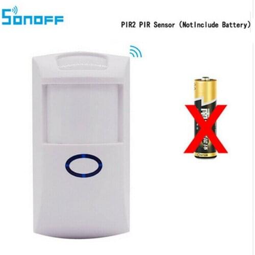 New Sonoff PIR2 433Mhz RF PIR Infrared Motion Sensor Detector Home Safe Security