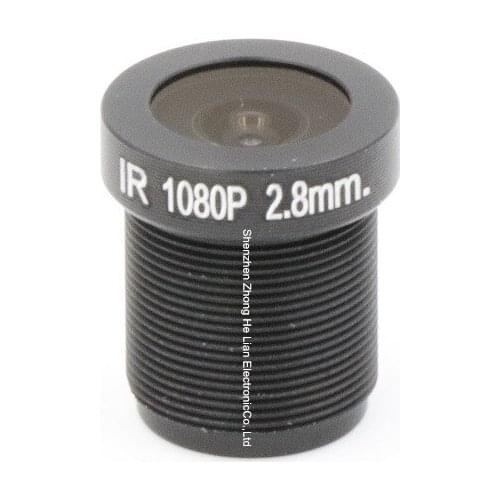 2.8mm Lens 1080P 2.0 MegaPixel 110 Degree MTV M12 x 0.5 Mount Infrared Night Vision Lens For CCTV Security Camera