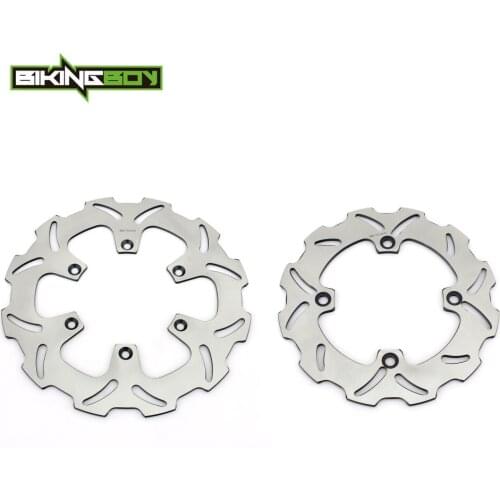 BIKINGBOY Front Rear Brake Discs Disks Rotors DR 650 SE 96-21 98 99 00 01 02 03 04 05 06 07 08 09 10 11 12 13 14 15 16 17 18 19