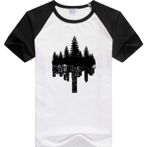 FOR The Reflection short sleeve casual Men Women T-shirt Comfortable Tshirt Cool Print Tops GA722