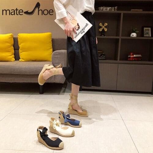 Womens Espadrille Ankle Strap Sandals Comfortable Slippers Ladies Womens Casual Shoes Breathable Flax Hemp Canvas Pumps