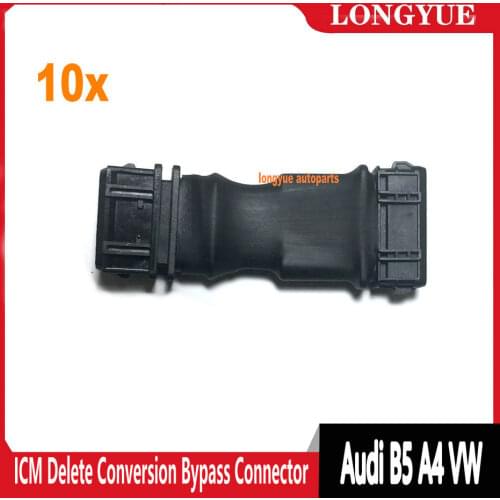 10pcs ICM Delete Conversion Bypass Connector For Audi B5 A4 VW Passat 1.8T AEB/ABZ/APH/AWV