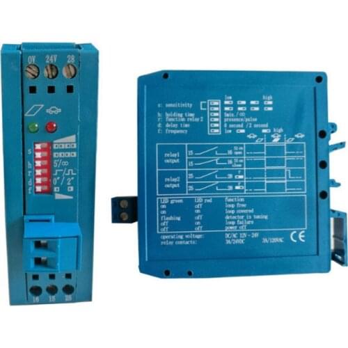 12V/24V Vehicle Loop Detector Inductive Sensor Auto Barrier Gate Gate Loop Detector