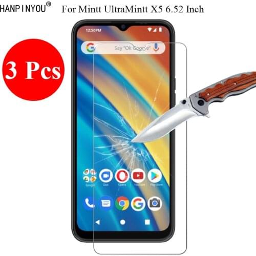 3 Pcs/Lot For Mintt UltraMintt X5 6.52" 9H 2.5D Tempered Glass Screen Protector Protective Film + Clean Tools