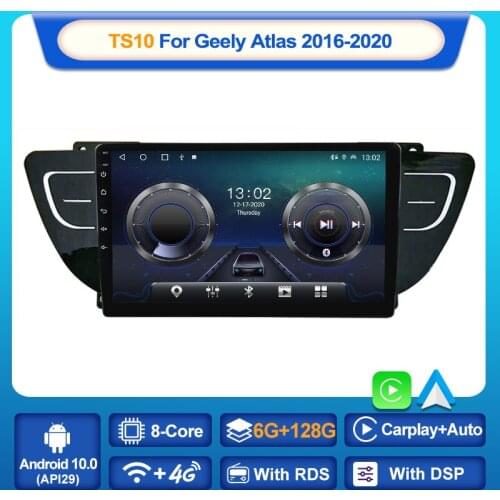 MEKEDE TS10 For Geely Atlas NL-3 2016-2020 Car Radio Multimedia Video Player Navigation stereo GPS Android 10 No 2din 2 din dvd