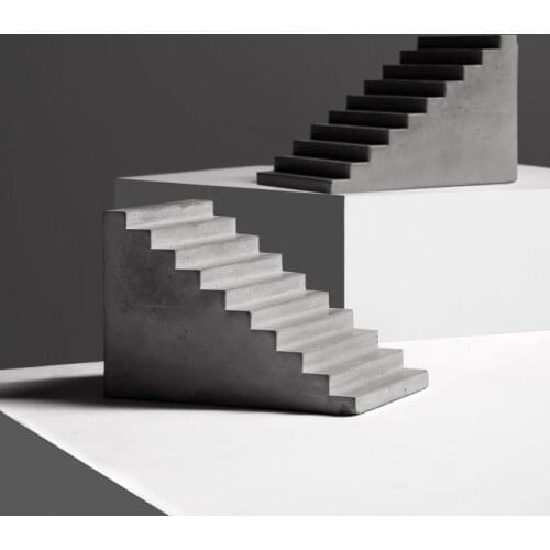 Concrete Stair Model Building Models Home Decor Room Decoration Hogar Aesthetic Room Decor Accessary 장식품 decoração para casa