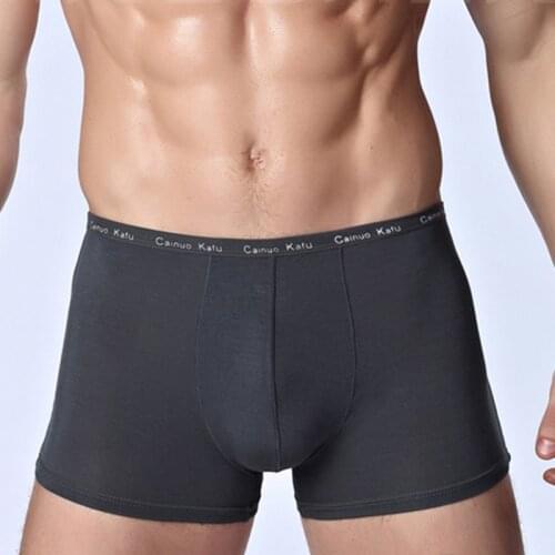 5PCS/Lot Modal Boxers Soft Men Boxer Underwear Panties Pants Shorts Seamless Underpants Sexy Trunks Boxers