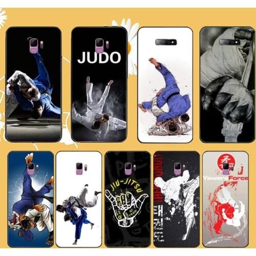 Japanese judo Competitive fitness Phone Case For Samsung galaxy S 9 10 20 A 10 21 30 31 40 50 51 71 s note 20 j 4 2018 plus