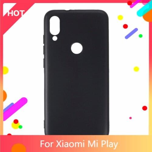 Mi Play Case Matte Soft Silicone TPU Back Cover For Xiaomi Mi Play Phone Case Slim shockproof