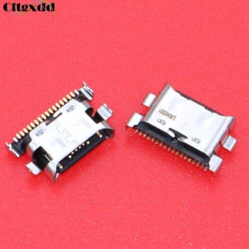 Cltgxdd 1PCS Micro USB Jack Socket Connector Charging Port Dock For Samsung Galaxy A70 A60 A50 A40 A30 A20 A405 A305 A505 A705
