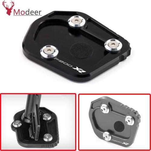For BMW F900R F900XR F900 R/XR F 900R 900XR 2020 2021 aluminum accessories for motorcycles Kickstand Foot Side Stand Pad