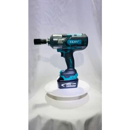 EKIIV 20v 18v 1/2 3/4 inch 1300N heavy duty big torque prostormer 21v brushless high impact wrench cordless