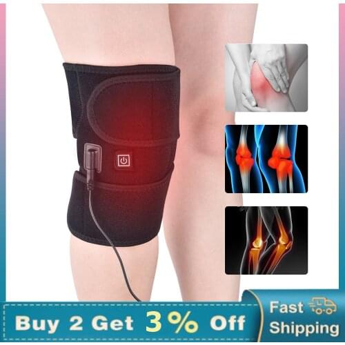 Electric Infrared Heated Knee Braces For Arthritis Hot Compress Knee Pads For Joints Rehabilitation Assistance Pain Relief