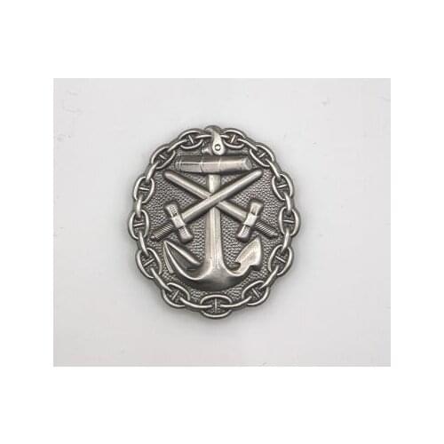 EMD WWI German Naval Wound Badge in Silver2