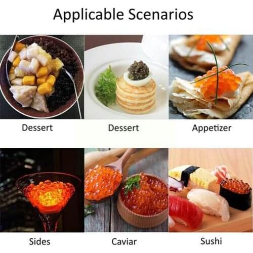 Caviar Maker 100 Holes Molecular Gourmet Tools Kitchen Decoration For Kitchen Gadgets Tools Cooking Equipment C5D2