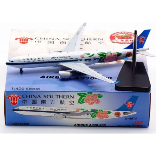 1:400 Alloy Collectible Plane Gift Aviation AV4094 China Southern Airbus A330-300 Diecast Aircraft Jet Model B-8870 With Stand