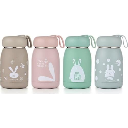 Girls Creative 304 Stainless Steel Childrens Mug New Cute Portable Gift Cup Student Cup