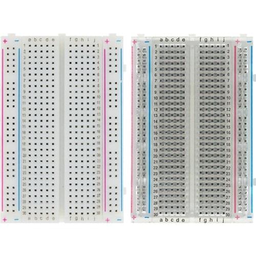 1 Piece Quality mini bread board / breadboard 8.5CM x 5.5CM 400 holes For Arduino