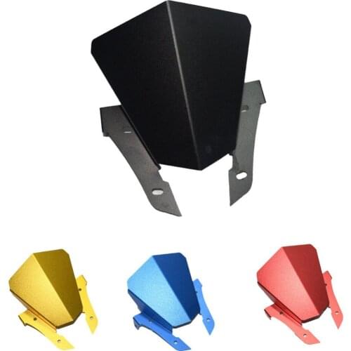 Motorcycle Windscreens wind Cover Upper Headlight Top Mount Cover Panel Fairing For Yamaha MT-07 FZ-07 2014-2016 MT07 FZ07 14 15