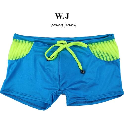 Mens Sexy Swimwear Swimsuits for Man Beach Swimming Wear Sea Trunks Swim Mens Swim Boxer Shorts Surf Board Shorts
