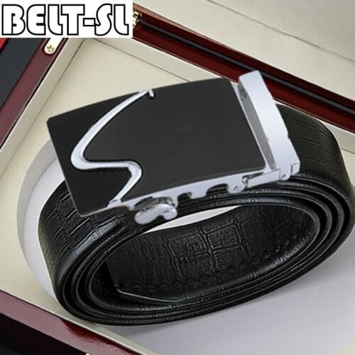 Men Belts Fashion Mens Belts Leather Belt Strap Designer Automatic Personality Belts Suit Trousers Belt