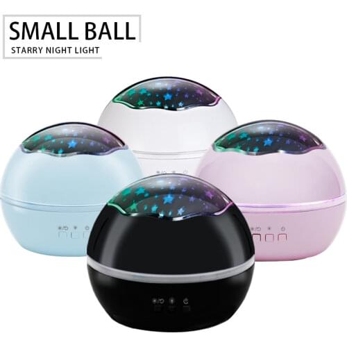 Novelty Luminous Toys Romantic Starry Sky LED Night Light Projector Battery USB Night Light Creative Xmas Birthday Toys For Kids