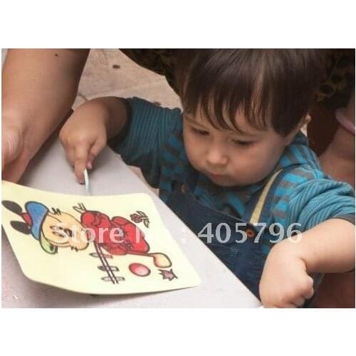 Free shipping, sand art kits for children funny toys