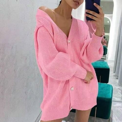Sexy women pink long sleeve coat