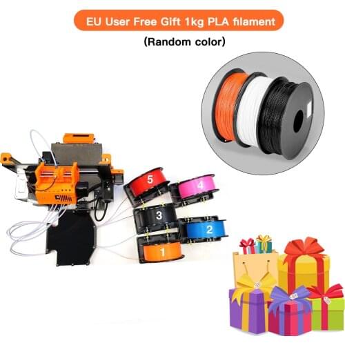 Clone Prusa i3 MK2.5S MK3S MMU2S Complete Kit (No Printer Part ) For Prusa i3 MK2.5S/MK3S Multi Material 2S Upgrade Kit