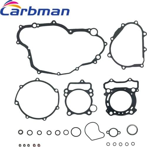 Carbman Complete Gasket Kit Top&Bottom End Engine Set For Yamaha YZ250F 2001-2013
