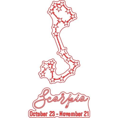 Scorpio Transparent Clear Silicone Stamp Seal for DIY scrapbooking photo album Decorative clear stamps