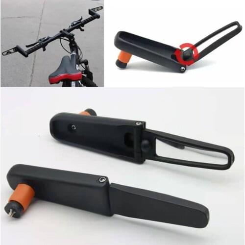 Adjustable Auxiliary Rearview Mirror Handlebar Mount 360 Rotatable Convex Mirror for Motorcycle Bike Safe Riding