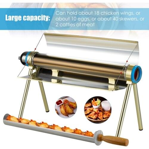 Solar Grill, Solar Grill, Solar Camping Grill, Camping Cooking Utensils And Survival Equipment Multi-functional Solar Oven