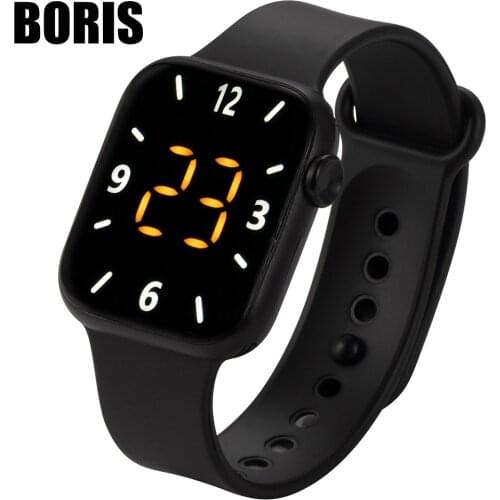 Sport Men Digital Watches Silicone Led Display Electronic Watch For Men Women Unisex Casual Fashion Wristwatch Relogio Masculino