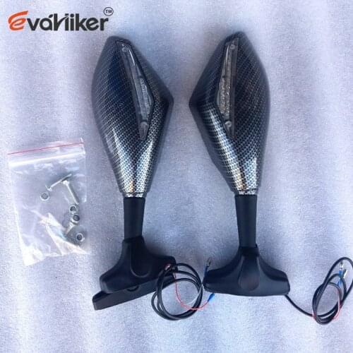 ZX 12R 2000-2006 Motorcycle Rearview Mirror with turning light For Kawasaki ZX12R 2000 2001 2002 2003 2004 2005 2006