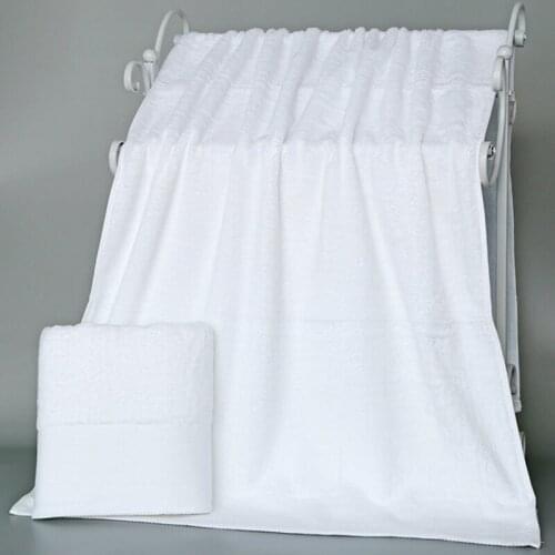 1pcs customerized logo for Hotel Beauty Salon Set Towel high quality custom embroidery Hotel Towel name 80x160cm 800g