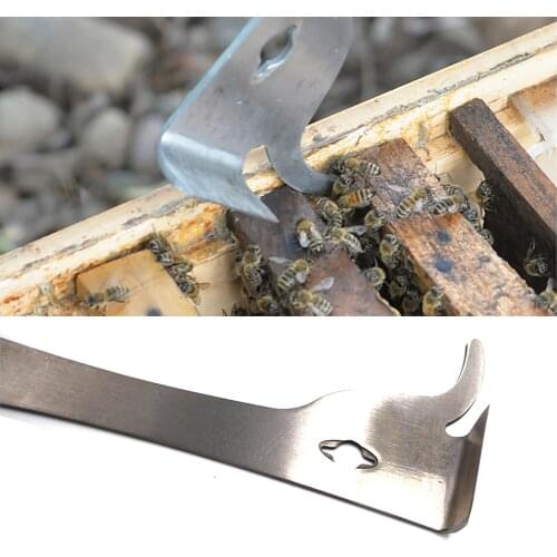 1PCS honey uncapping scraper knife bees and beekeeping tools accessories tool beekeeper stainless steel cleaning bee hive fork