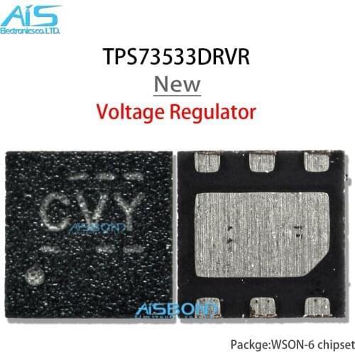 10pcs/lot TPS73533DRVR Marking CVY WSON-6 500mA Low-IQ Low-dropout Voltage Regulator