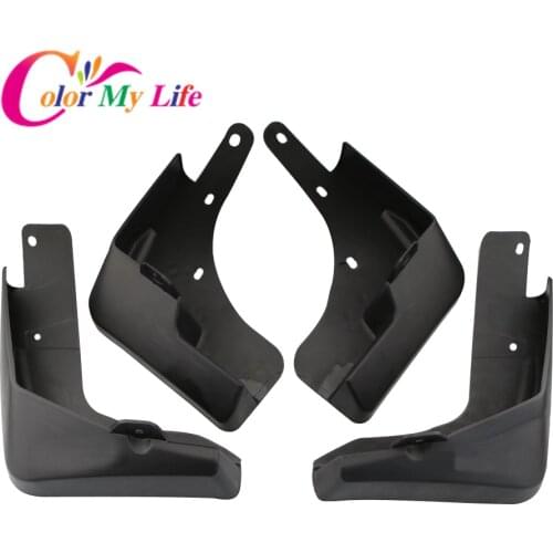 Color My Life 4Pcs/Set Car Fender Mud Flaps Guard Mudguard Splash Flap Fit for Nissan Xtrail X-trail T32 2014 - 2020 Accessories