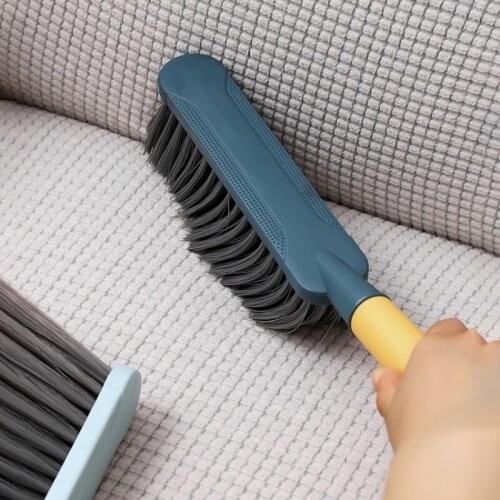 Household Plastic Sweeping Brush Long Handle Anti-static Sofa Bed Cleaning Brush Room Dusting Brush Cleaning Supplies