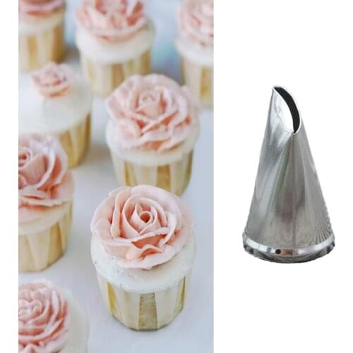 #CP27 New Fashion Flower Petal Icing Piping Nozzle Cake Decorating Pastry Tips Baking Mold Bakeware