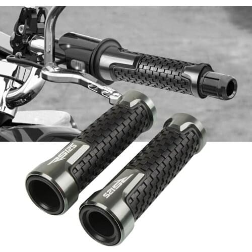 For Aprilia Rs125 RS 125 handlebar hand grips 7/8 22mm Handle Bar Grip Cnc Aluminum Motorcycle Accessories