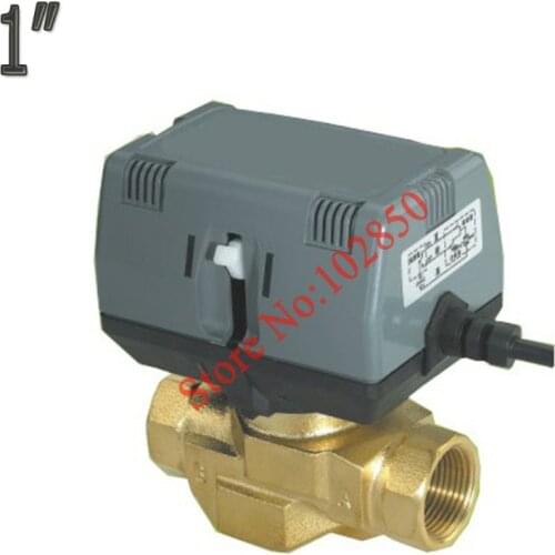 G1" Two-way Actuator Valve,220VAC (24V/110V are available),Motorized Valve,Electric actuator valve