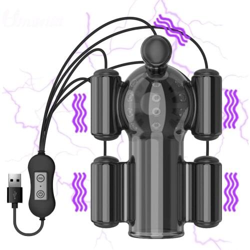 Glans Vibrators Sex Toy For Men Penis Delay Lasting Trainer Vibrators for men 20 Modes Penis Vibrator Ghost Exerciser For Man