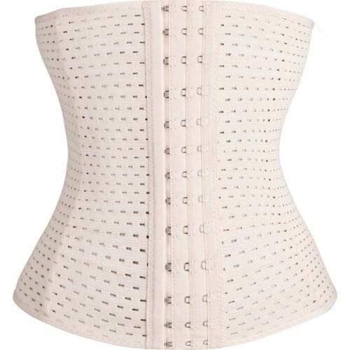 Hot Body Shaper Waist Trainer Belt Steel Boned Corset Women Postpartum Belly Slimming Belt Modeling Strap Shapewear