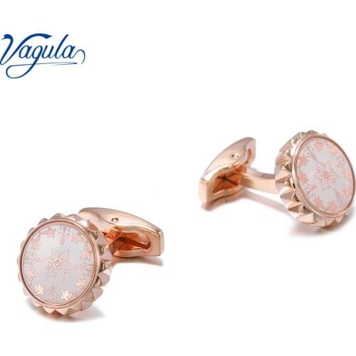 VAGULA Luxury Cufflink Wedding Lawyer Gift Gemelos Trendy Men Shirt Cuff links 833
